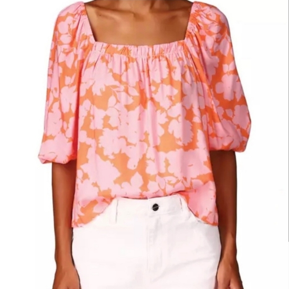 Sanctuary Square Neck Blouse, Size 2X, NWT - Picture 2 of 9